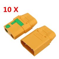 10 pcs conector a prueba de chispas amass xt90-s para bateria rc drone fpv racing multi rotor