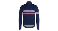 maillot rapha brevet windstopper de manga larga azul rosa