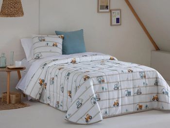 Colcha gran confort infantil truck confecciones paula | colcha de invierno 200 g/m²