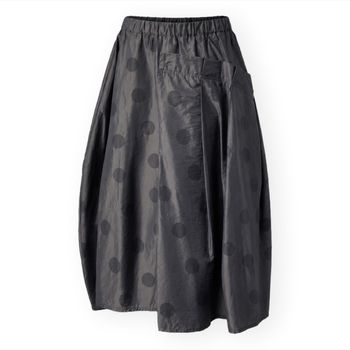 Wendy Trendy Falda Skirt 826144 - Dots Dark Grey para mujer