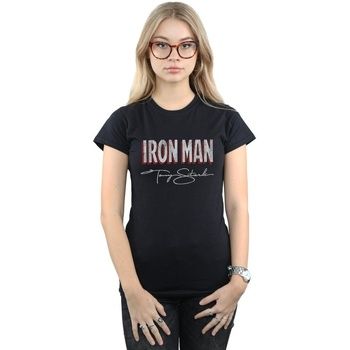 Marvel Camiseta AKA Tony Stark para mujer