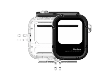 Carcasa cámara deportiva - Insta360 CINSABGR, Compatible con Ace Pro 2, Pro, Ace, Transparente