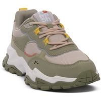 refresh zapatillas kaki para mujer