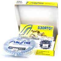 kit cadena y pinones suzuki dl 1000 v-strom -13 sunstar street racing