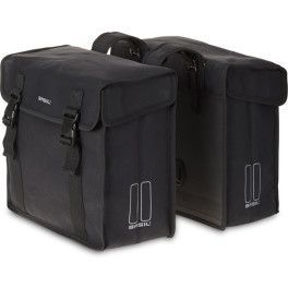Basil Alforjas Kavan Eco Classic Rounded 48l Acabado Bionic Eco Negro (37x18x32 Cm)