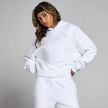 Sudadera extragrande con capucha Basics para mujer de MP - Blanco - XXS