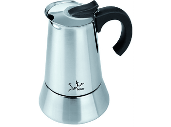Cafetera tradicional - Jata Hogar CAX1, Odin, Acero inoxidable, Inox