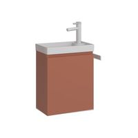 mueble para lavabo  - 40 x 22 x 50 cm - canela mate