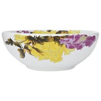 lavabo sobre encimera redondo ceramica multicolor 41x14 cm vidaxl