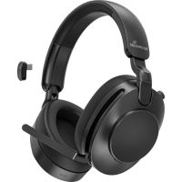 auriculares mediarange mros308 inalambricos bluetooth 54 con cancelacion de ruido microfono y 80 horas de bateria negro
