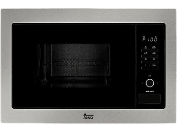 Microondas integrable - Teka 40581125 MWE 255 FI Capacidad 25L, Potencia 900W, Cristal Negro