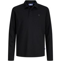jack  jones polo 12263196 jprccrodney ls polo jnr black para nino