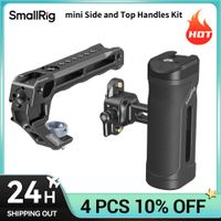 kit de manijas laterales y superiores smallrig para jaula de camara manija ergonomica para camara para mano izquierda o derecha 30 mm12 pulgadas 5949