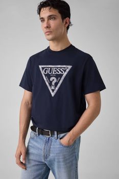 Camiseta Con Logo De Triángulo