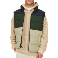only  sons abrigo de plumas doudoune sans manches para hombre