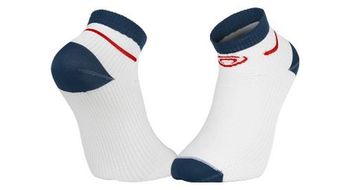 Calcetines bv sport light courte blanco azul