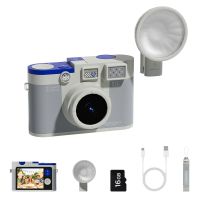 chuzhao m3 camara con filtro 48mp 4k camara de vlog de viaje con luz de relleno camaras digital compacta para fotografia