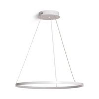 lampara colgante led 20w aluminio cct seleccionable ivalo blanco