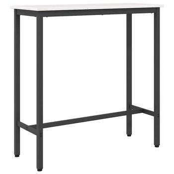Mesa 100 X 40 X 101 Cm Madera Ingenierizada Y Acero Vidaxl