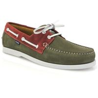 atlanta mocassin nauticos zapatos nauticos bicolor en piel de ante para hombre