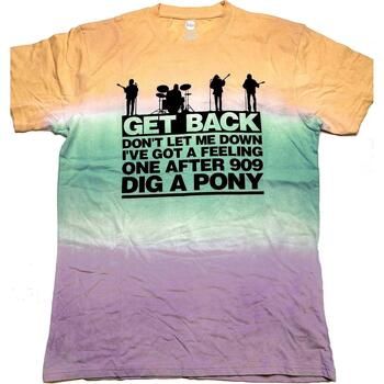 The Beatles Tops y Camisetas Get Back para hombre