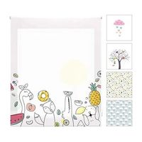 estor enrollable translucido con estampado - estor tamano 130x180 - estor modelo zoofruit  blindecor