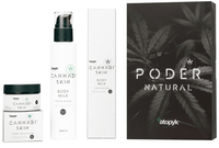 atopyk natural care cbd cannabiskin pack duo body milk 200 ml  crema topica activa 50 ml
