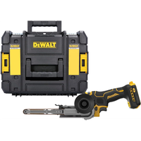 dewalt lijadora de banda sin escobillas xr 18 v 13 mm sin cargadorbateria maletin tstak