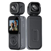 camara de accion portatil q3 4k ultra hd con doble lente mini grabadora wifi vision nocturna bateria de 2000mah grabacio