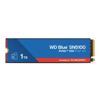 Disco Duro Western Digital WD Blue SN5100 1TB M.2 NVMe 7100MB/s Encriptación HW