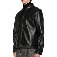 calvin klein jeans cazadora de cuero lv04lb901g para hombre