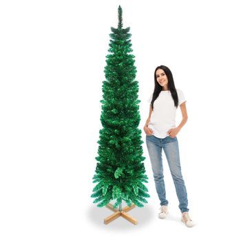 Vixen - Árbol De Navidad Modelo Slim Ø64 X 210h, 470 Ramas