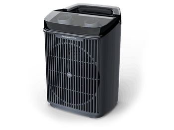 Calefactor - Rowenta Comfort Aqua, 2400 W, 40 m², 3 velocidades, Calentamiento rápido, Silencioso, Apagado automatico, Resiste salpicaduras de agua