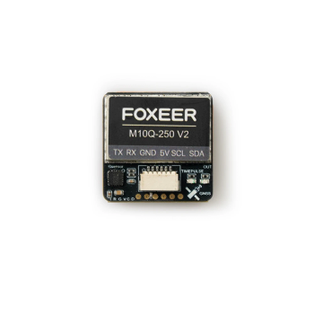 Foxeer M10Q 250 V2 IST8310 Compás GPS Chip M10 Antena Cimatic incorporada para carreras de drones RC FPV