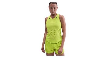 Camiseta de tirantes nike aeroswift amarillo  mujer