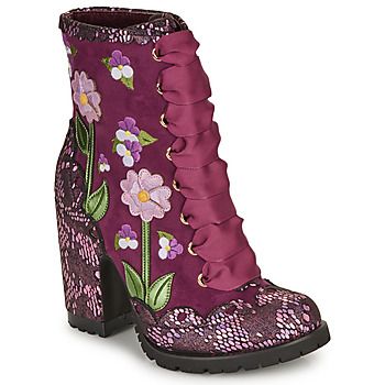 Irregular Choice Botines VIBRANT VIOLET para mujer