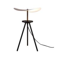 lampara de mesa tripode led abisal s cct dim 12w
