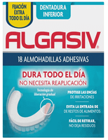 algasiv almohadilla inferior 18 uds