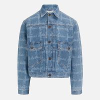 vivienne westwood marlene jacquard denim jacket - s