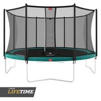 cama elastica berg favorit 330 green  red comfort