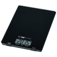 clatronic kw 3626 bascula de cocina digital negra