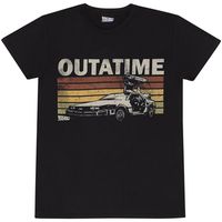 back to the future tops y camisetas outatime para hombre
