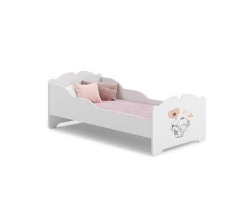 Cama infantil anna ksb001 85x164x63 blanco