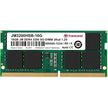 Memoria RAM Transcend JetRam JM3200HSB-16G 16GB DDR4 3200MHz CL22 SO-DIMM