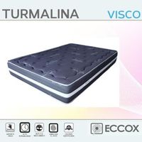 colchon visco turmalina grey 80x180 altura 25cm -2 matris