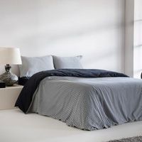 funda nordica altube azul  algodon azul 260x240 cama de 180