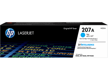 Tóner - HP 207A LaserJet, Cian, W2211A