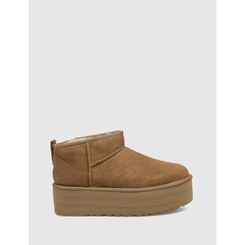 UGG Botines BOTÍN CLASSIC ULTRA MINI PLATFORM CUERO para mujer