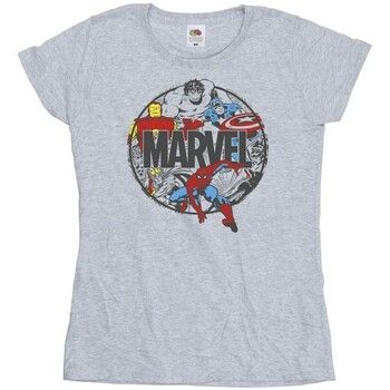 Marvel Camiseta Character Circle para mujer