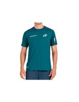 camiseta de padel bullpadel paquito 25i 053 hombre verde oscuro